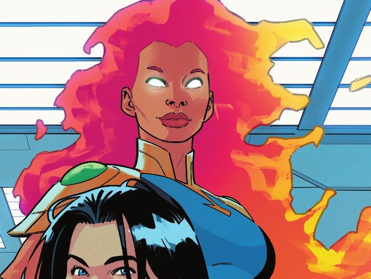 blkcomictwit's tweet photo. Need Starfire fans to Walk with me. https://t.co/L8KseWaRZc