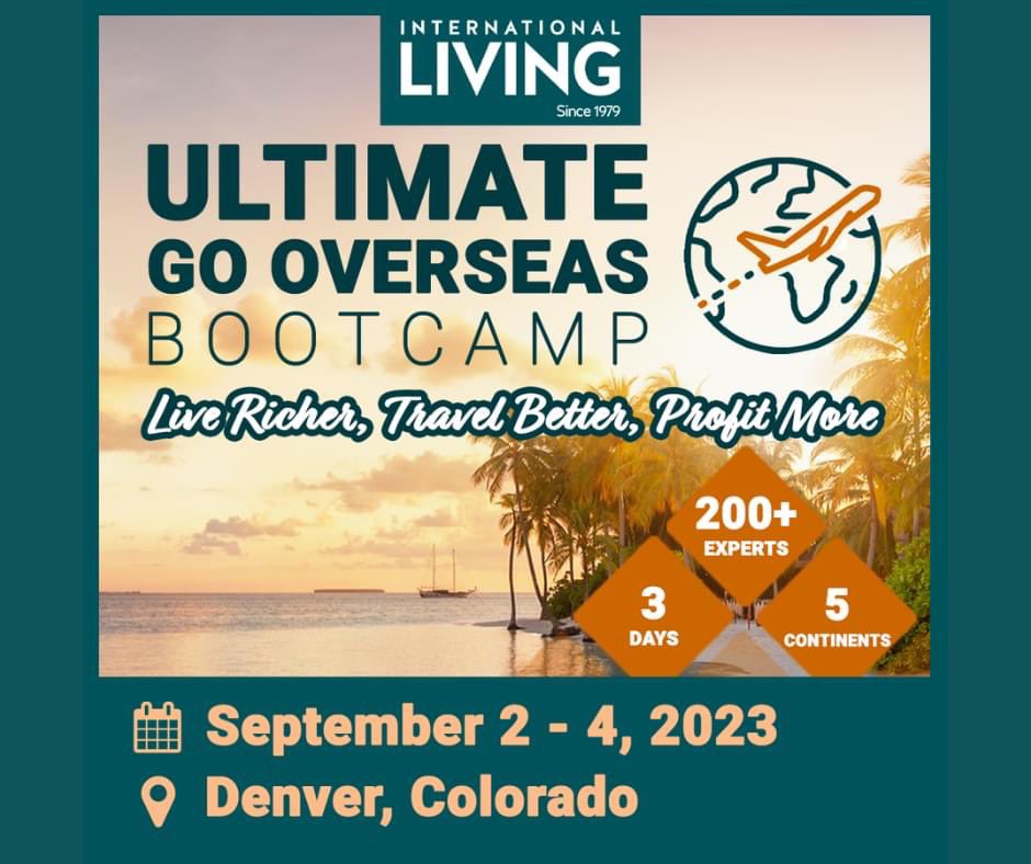 inliving's tweet image. Starts Now: Pre-Launch Early Access Discount. Save $300 When You Register Today! 🎟

📍International Living’s Ultimate Go Overseas Bootcamp in Denver, CO, September 2-4, 2023

➡️ intliving.com/GoOverseasBoot… 🌏

#retireoverseas #expatlife #expattips #expat #moveabroad