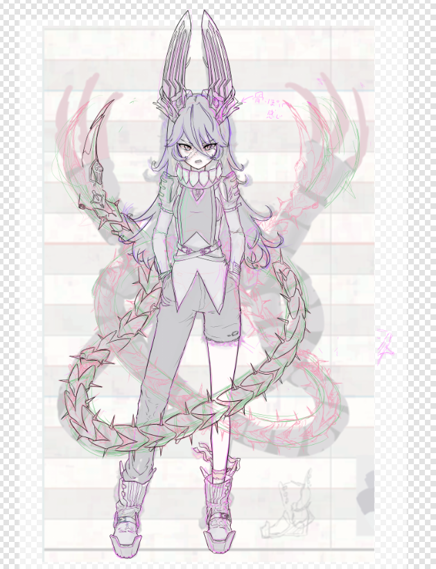 「WIP 」|Ｎ　(・〜・）のイラスト
