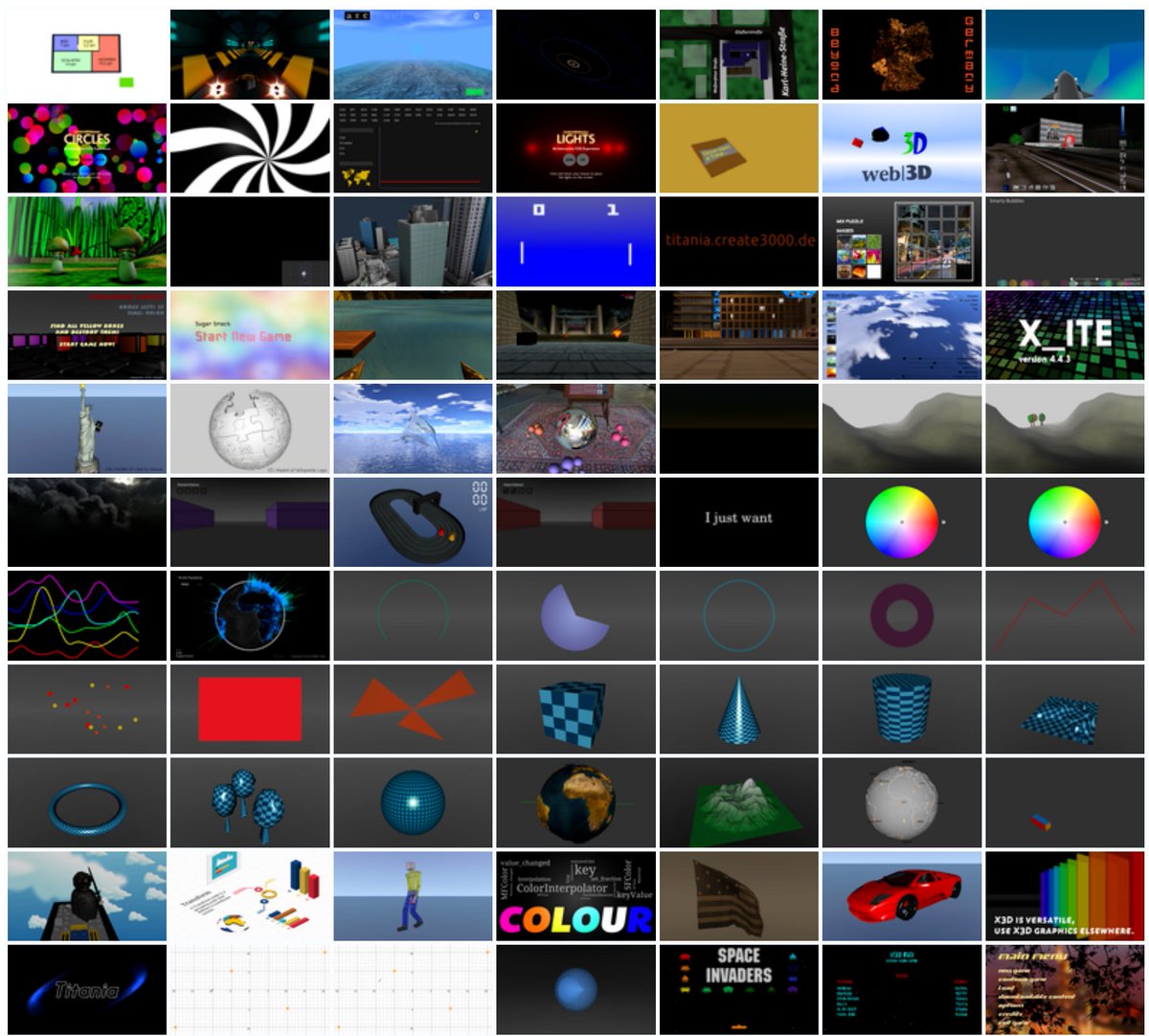 Web3DConsortium's tweet photo. #X_ITE includes numerous cool #X3D examples online demonstrating these many capabilities for interactive 3D on the Web. https://t.co/vNGxRlYO93 https://t.co/AMuXhpG8fO