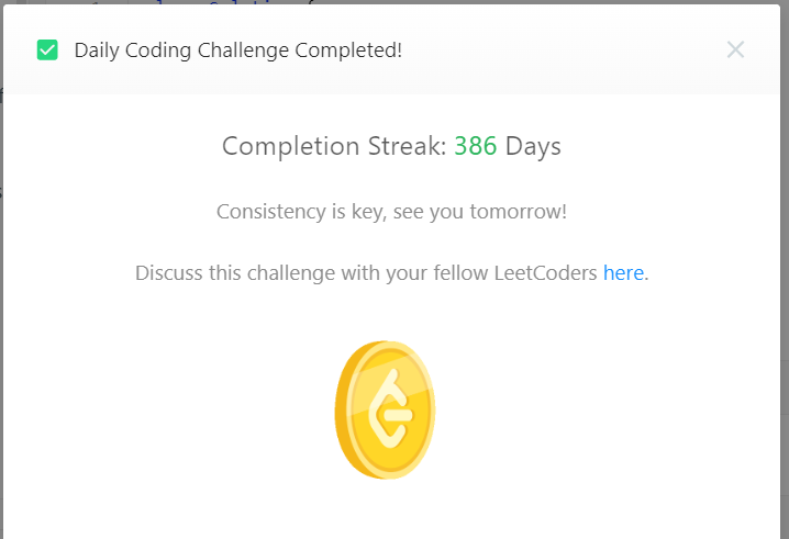 guptatarang05's tweet photo. Day 386:

#girlswhocode #consistency #DSA #WomenInFinTech #javadeveloper #coding500Days #codingpractices #codeincommunity #leetcode #design #codinglife #100daysofcoding #Java #Algorithms #LearningAndDevelopment https://t.co/CEEgG6bFmx