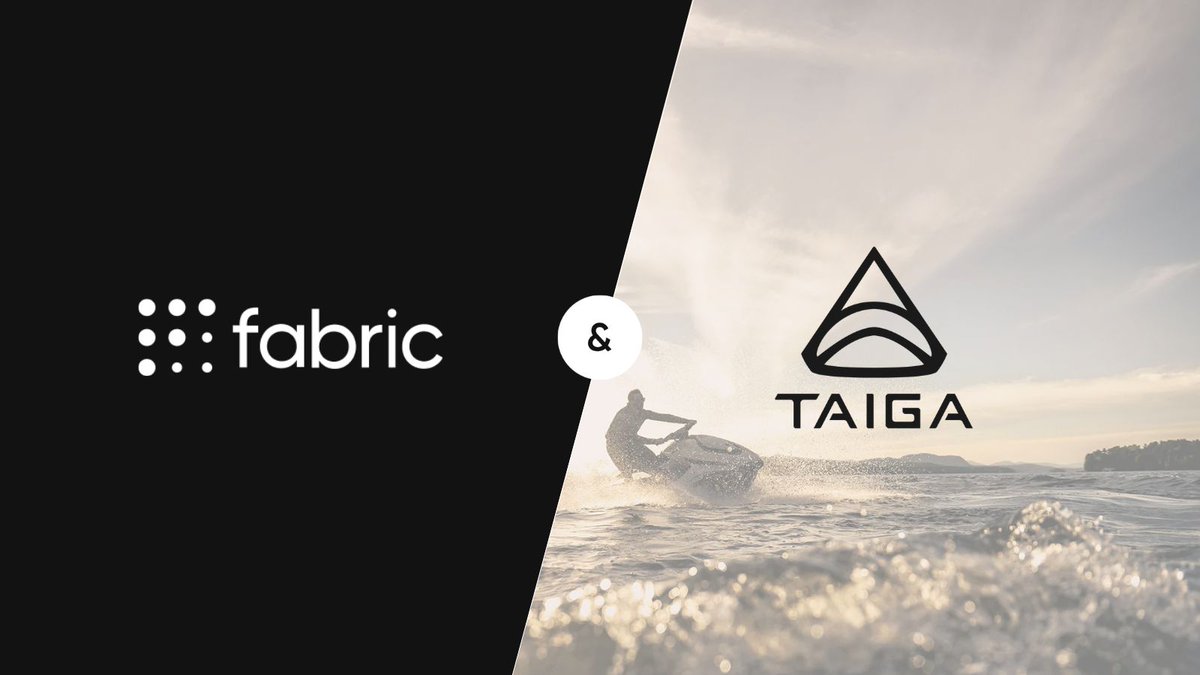 We're thrilled to share our newest customer live on fabric’s Marketplace platform - @Taiga_Motors ! We're looking forward to helping Taiga continue providing their customers with everything they need to electrify the off-road segment!