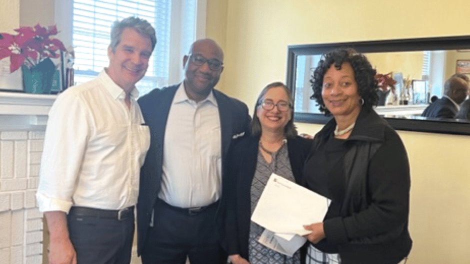 Reinvestment Partners (@reinvestpartner) on Twitter photo A HUGE "Thank You!" to Michael Atkinson, Sr. Dir. of Community Dev. <a href="/firstcitizens/">First Citizens Bank</a>, for approving our grant app. Mr. Atkins came by to meet our housing counseling team & deliver the check personally. Funding to support counseling is hard to come by, so we appreciate every penny! A HUGE "Thank You!" to Michael Atkinson, Sr. Dir. of Community Dev. <a href="/firstcitizens/">First Citizens Bank</a>, for approving our grant app. Mr. Atkins came by to meet our housing counseling team & deliver the check personally. Funding to support counseling is hard to come by, so we appreciate every penny!