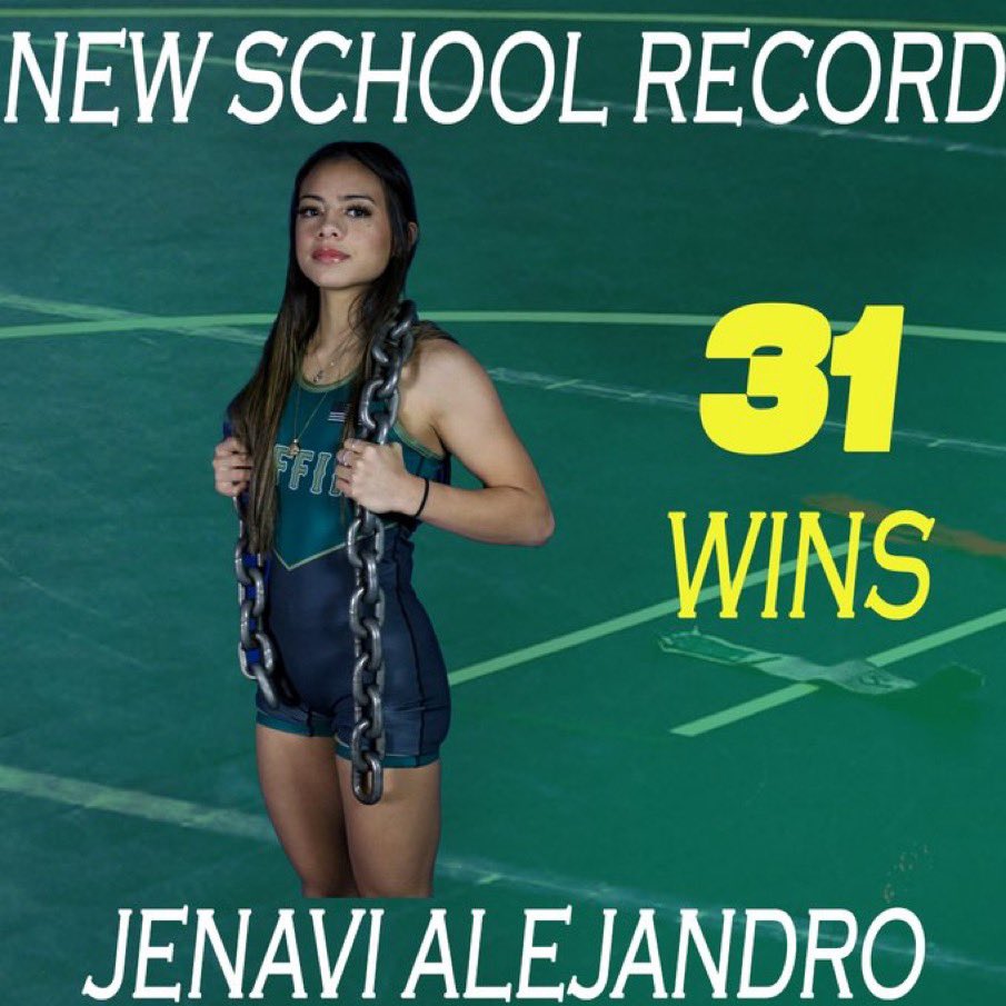 TU_WnsWrestling's tweet photo. Jenavi broke our single season win’s record over the weekend! She’s looking to add more wins in 10 days at Nationals! https://t.co/NykZGdjMNq