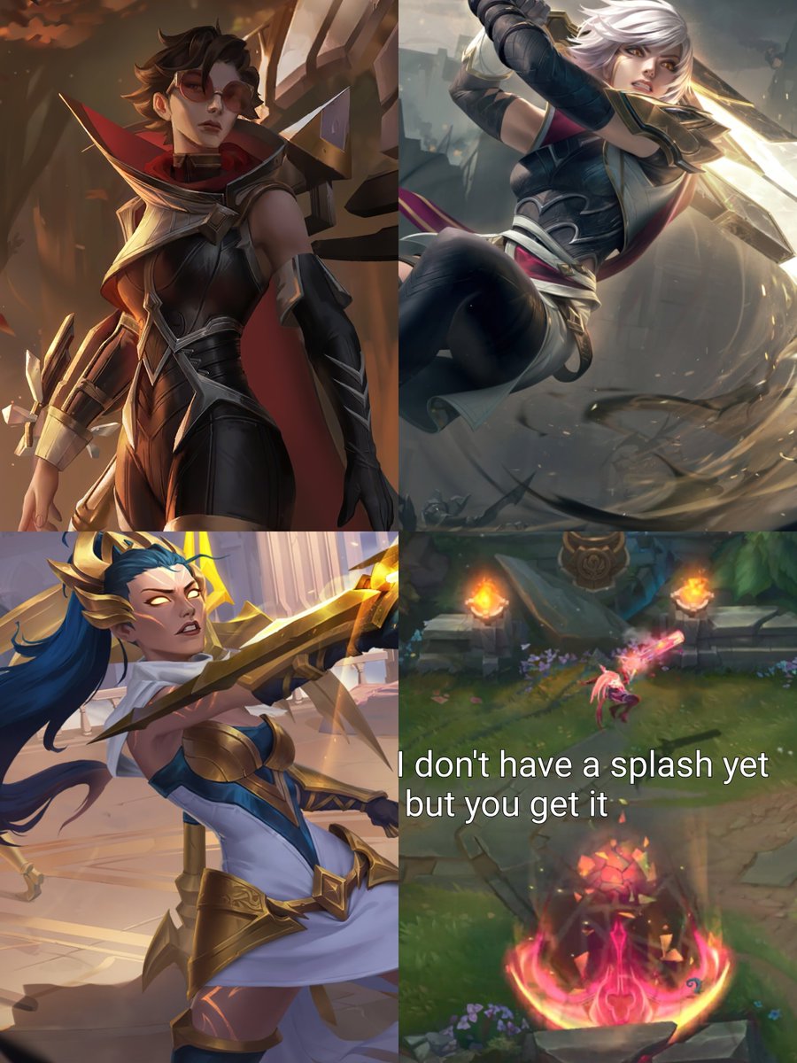 Sivir's sweaty black boxers on Twitter "*bats eyelashes, blank stare*"