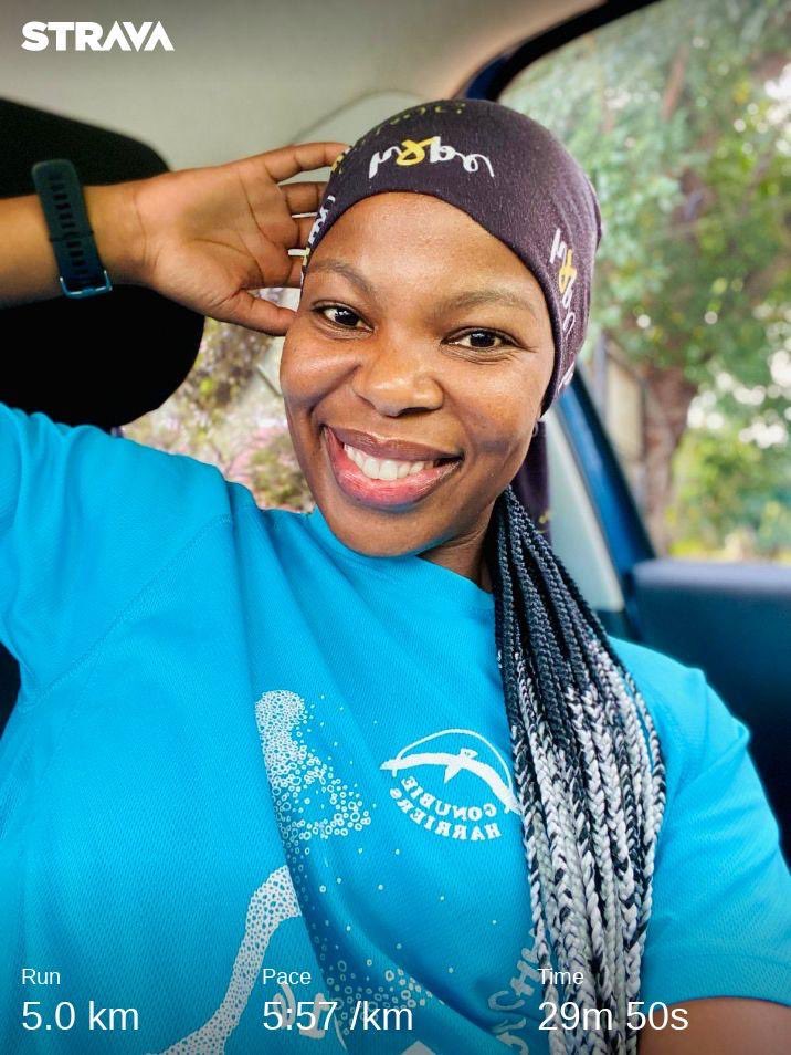 Lethuntwendala's tweet image. If it’s not on Strava, it didn’t happen! 
Tapering week•Race week• 
#IPaintedMyRun #OwnPace #FetchYourBody2023 #SweatLife #RunBabyRun #EasyDoesIt #RunHappy #Run #RoadToTwoOceansMarathon #RunningIsLife #RunningGirl #RoadToBuffsMarathon #TaperingWeek #EasyPace #EasyWena #RunAsOne