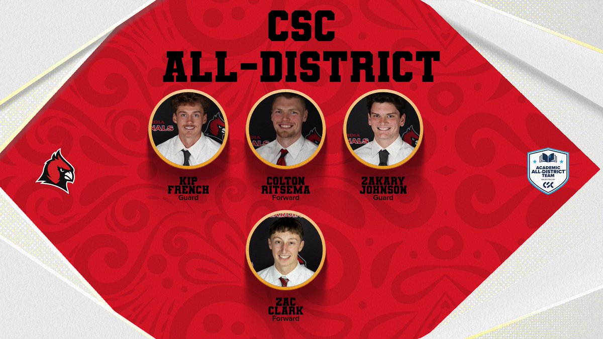 CUAACardinals's tweet image. 🏀🚨CSC ALL-DISTRICT🚨🏀

Four members of @CUAAHoops named to CSC ALl-District Team

📰: bit.ly/3XQdtvh