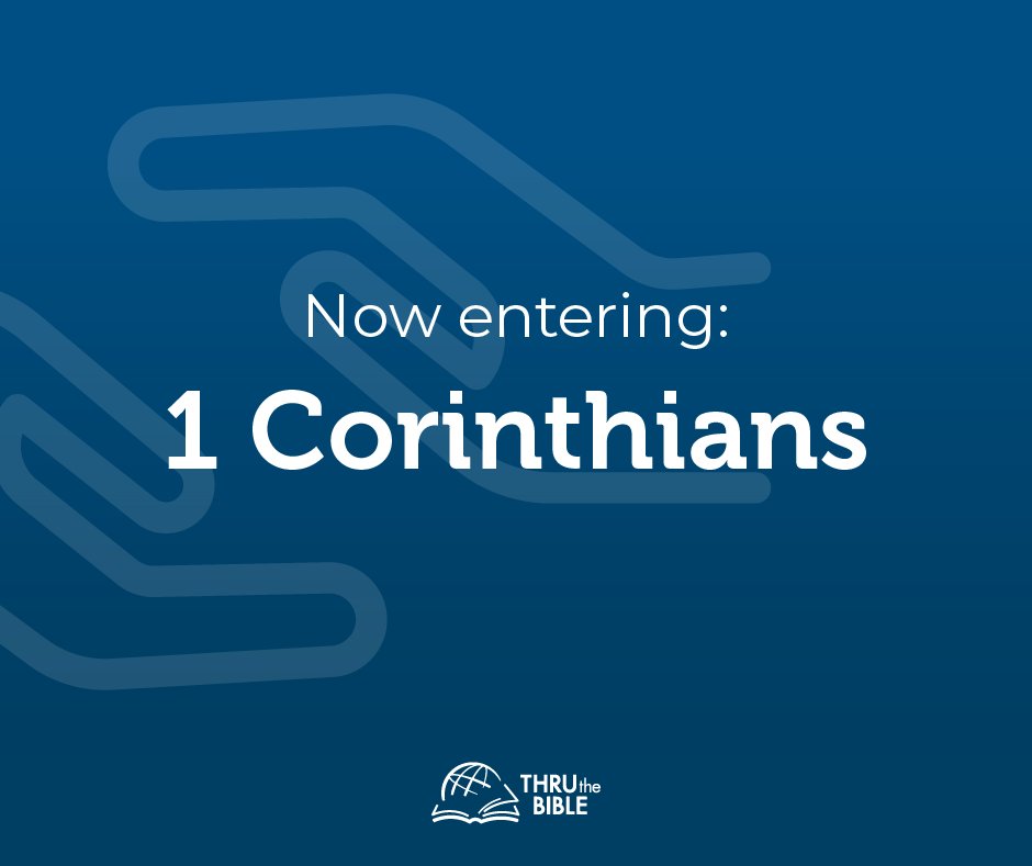 ThruTheBibleNet's tweet photo. Welcome to 1 Corinthians, friends. Get to know the church at Corinth and see what it's like to be part of God's family. (Hint: It's hard sometimes, but it's good!) #TTB #BibleBus #Amen https://t.co/SHYzAeY6ET