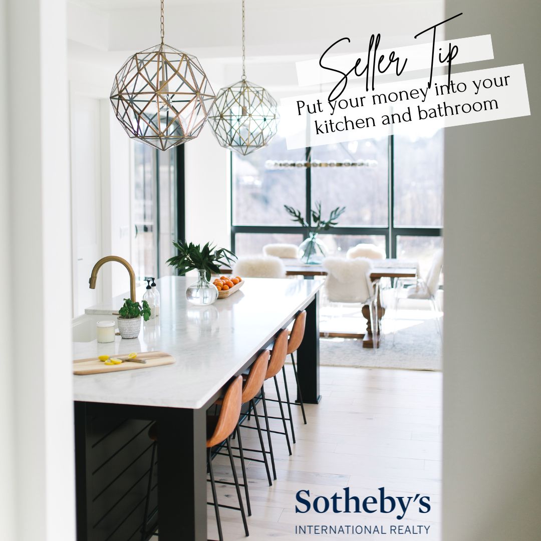 SKapulka's tweet image. Are you trying to sell your home and wondering where to focus your renovation efforts? Look no further than the kitchen and bathroom…These two rooms are the heart and soul of any home and can make a big impact on the sales price.#sothebysinternationalrealty
#capecodrealtor