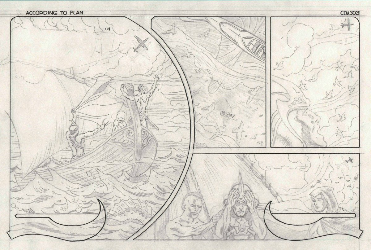 carson2venus's tweet photo. "According to Plan?"
Episode 302 of #ERB, Inc.'s #CARSONofVENUS™ webcomic, now LIVE!
Adapted from Edgar Rice Burroughs' original Venus novels
Script: @MartinPowell221; art: Ronn Sutton; colors: 
@PY_M1306
 Preview plus roughs, pencils, and inks
#Amtor https://t.co/LeoEwH6CMp https://t.co/AtFZSvUwIw