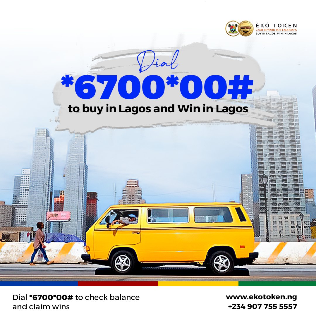 ekotokenng's tweet photo. Buy in Lagos an win in  Lagos.

Get EkoToken and stand a chance to win between N5000 to N100,000,000.

T&amp;Cs apply.

#EkoToken #Lagos #reward #cash #winbig #patronage #trending #viral #explore https://t.co/Y2Oei5LdhE