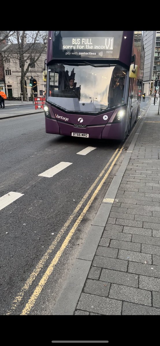 RasmussenCallum's tweet photo. @FirstManchester Another full bus whilst your inconsistent inconsiderate driver in front drives around with a full downstairs full of space and making everyone on this bus get squeezed to death like sardines https://t.co/zmBlDWQdBK