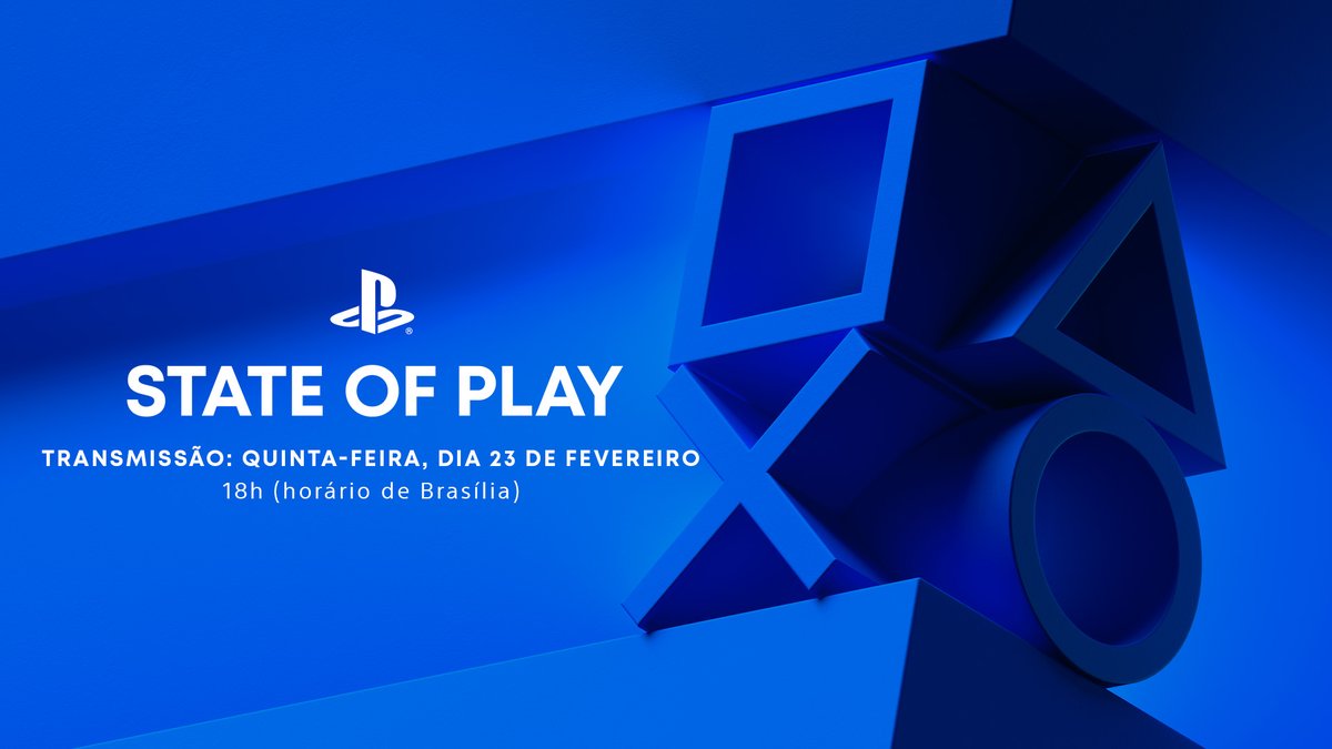 PlayStation_BR's tweet photo. State of Play está de volta na quinta, às 18h. Conheça:

☑️5 novos títulos de PS VR2
☑️Revelações em primeira mão de desenvolvedores independentes e externos
☑️+ detalhes de Esquadrão Suicida: Mate a Liga da Justiça

https://t.co/K7YHRajJNw https://t.co/b6CZESLa3J