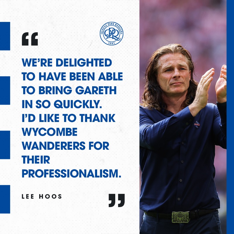QPR's tweet photo. 🤝 Thank you, @wwfcofficial.

Wishing you all the very best 🙏

#QPR | #WildThing