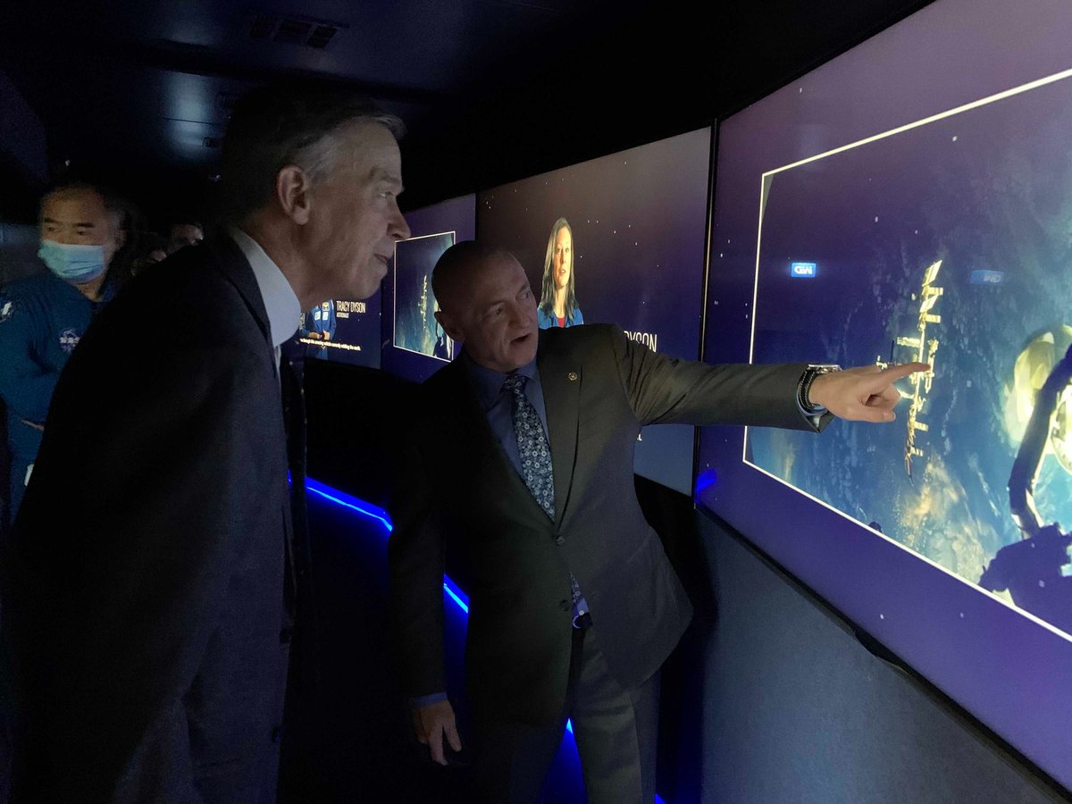 A geologist and an astronaut walk into a bar…

Or in this case, the floor of the Senate.

Happy birthday <a href="/SenMarkKelly/">Senator Mark Kelly</a>! Hope it’s out of this world! 🪐