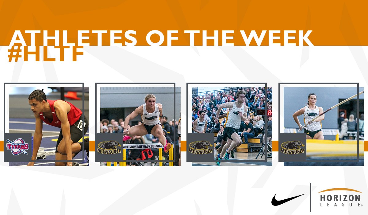 This week's <a href="/Nike/">Nike</a> #HLTF Runners and Field Athletes of the Week were earned by <a href="/DetroitTitanTnF/">DetroitMercyTnF+XC</a>'s Dante Bassham, and <a href="/MKE_TFXC/">Milwaukee TFXC</a>‘s Natalie Block, Austin Wallace, and Kate Watson!

👟: bit.ly/3XUZZOK