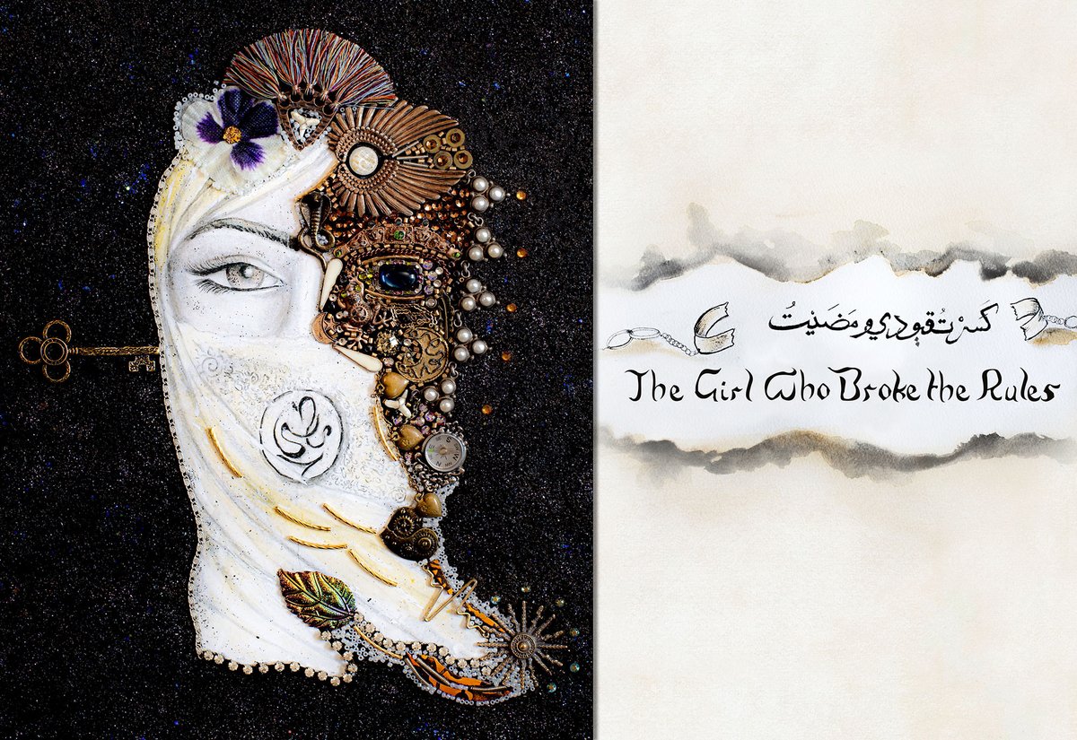 The Girl Who Broke the Rules

"Our woman is multi-layered, symbolically pieced together by different media reflecting the many perspectives that have left their mark on her and made a unique, individualistic self."

Sandra DeLozier, Marie Abdo &amp; Dave Terry - 2023 Exhibit Artist