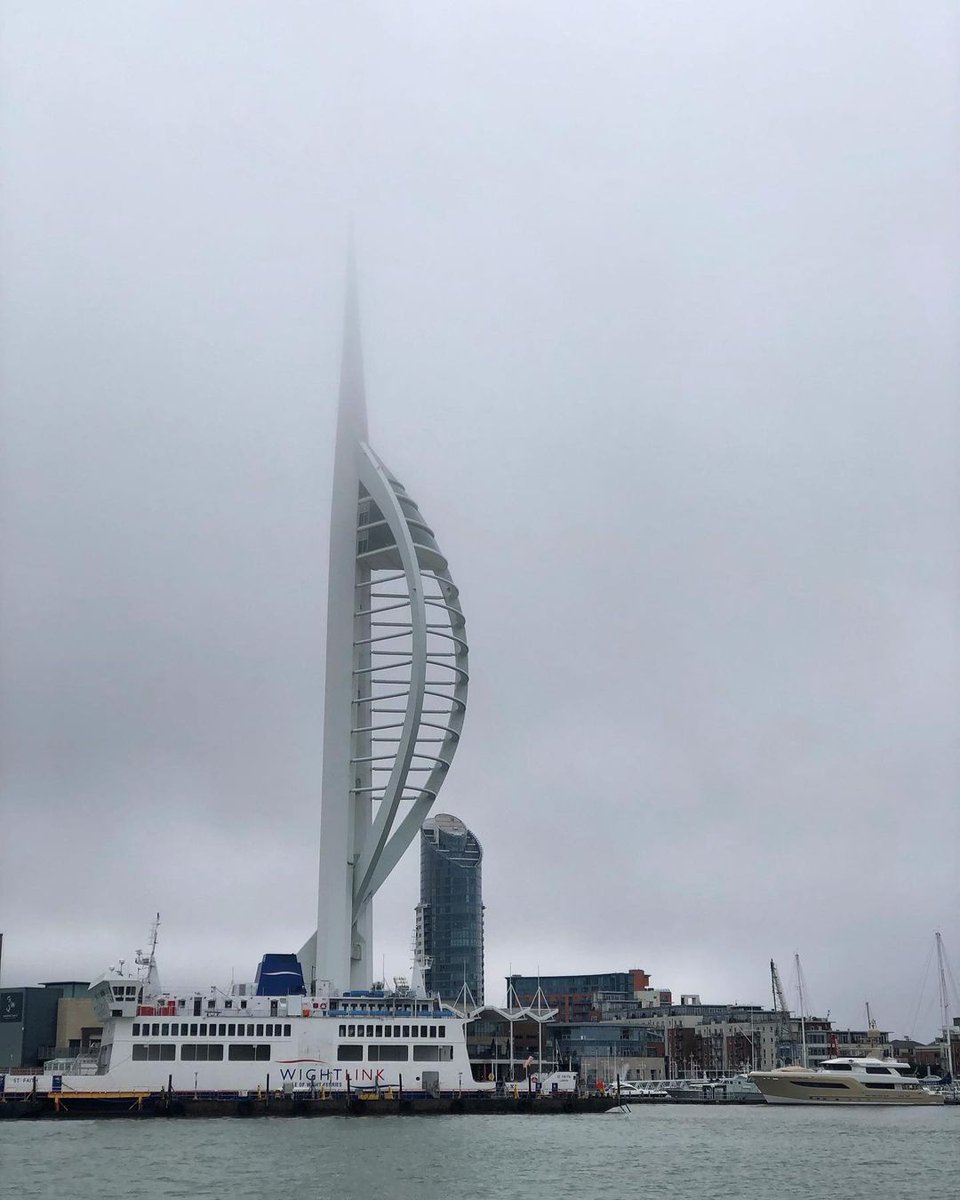 What a shot of our tower piercing the clouds! Amazing. 😎 Thanks, @everydayportsmouth. 😍