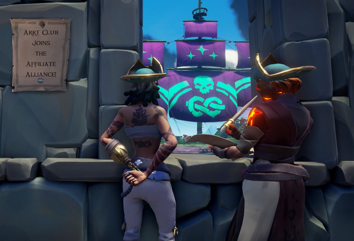 ArrtClub's tweet image. Grab your paints, we've got some exciting news!
Arrt Club has joined the Affiliate Alliance!
Arrt Club is a Discord server for pirates who love to create. No matter the style or skill level, we invite you to join us to support, learn and share!
discord.gg/3AFnHGuqnF