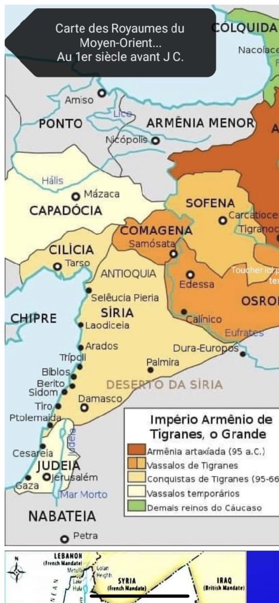 bruno_benjam1's tweet photo. Vous avez ici plus bas👇
la carte du moyen orient, un siècle avant l’ère chrétienne.
J’ai cherché en vain la Palestine Arabe !
J’ai trouvé seulement la Judée.
Quand l’histoire s’exprime, la vérité s’établit.
#Israel #moyenorient https://t.co/3Nm6GR39i1