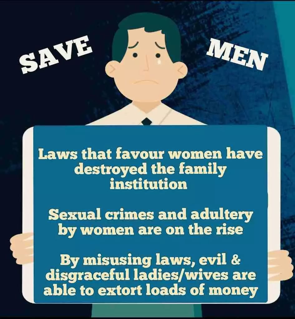 Be aware of law man.Let's make this tweet trending #maritalrape #boycottmarriage #bengaluruhungerstrike #savemen #discrimination #498A #FalseCases #Feminismo #HungerStrike #alimony