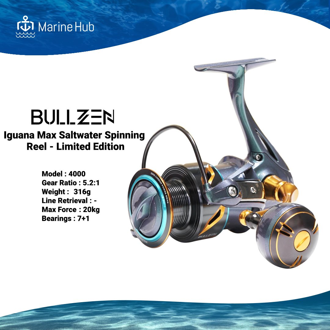 eMarineHub's tweet photo. Rod: Bullzen Iguana Platinum BS Monster 6ft Spinning Jigging Rods

Reel: Bullzen Iguana 4000 Max Saltwater Spinning Reel - Limited Edition

Jig: Jackall bigbacker 84 mm 27.7 g

Pe line 1.5- varivas

Leader - Yo-Zure HD carbon 40 lb - Diameter-(0.602mm)

https://t.co/TvHUQzlpBB https://t.co/da2GAw1k0b