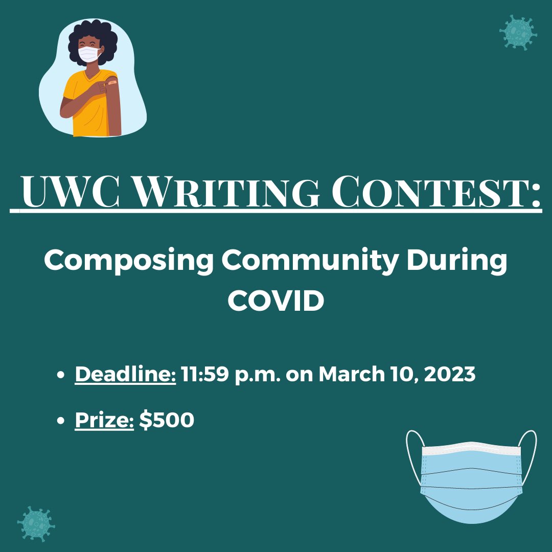 The UWC is hosting a writing contest for both undergraduate and graduate students to participate in! The generous rewards were made possible by the Liberal Arts Honors program. More details can be found here: uwc.utexas.edu/uwc-events/