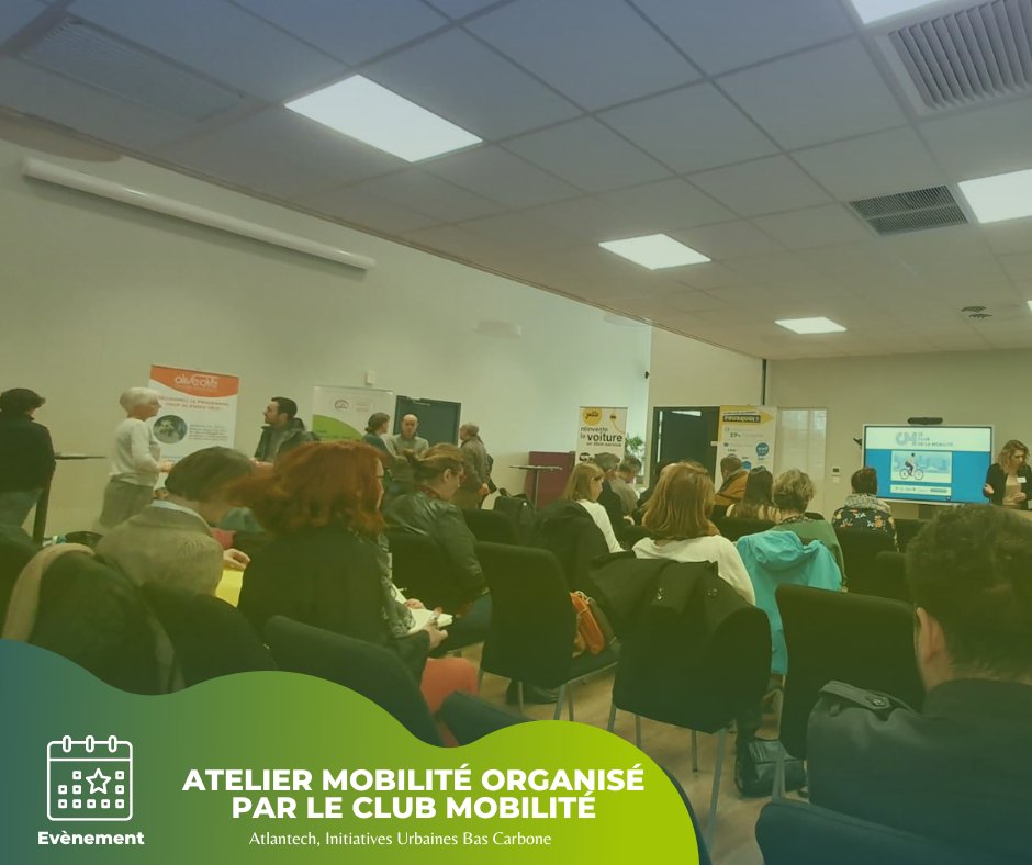 PBCAtlantech's tweet photo. 💪 Le lab'in Tech en force ce matin avec Cécile JOLAS de TIPEE, Nolwenn CLENET du Campus CESI La Rochelle et Raphaëlle GUEY d'Atlantech.
Elles avaient rdv pour assister à un atelier sur la mobilité douce dans la cadre du Club de la Mobilité (CCI / LR Agglo / Ademe)🚴‍♀️ https://t.co/Nekj3CqS9e