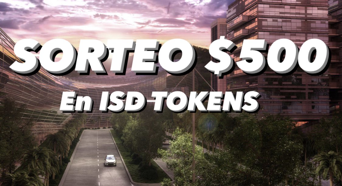 healthy_pockets's tweet photo. 🔥SORTEO TOP🔥

SORTEO de $500 en #ISD TOKENS 🥳

Requisitos:

1️⃣ LIKE, RT y seguirme @healthy_pockets ❤️
2️⃣ Unirse a la comunidad de ISD: https://t.co/W24cUhiCgt 
3️⃣ Menciona 3 amigos 🤝

Nota: Más menciones más posibilidades de ganar

Suerte!! 🍀 https://t.co/w1n7M3C0LS