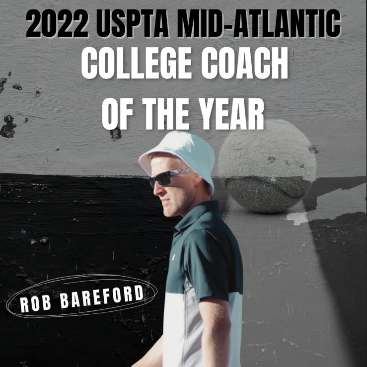 Big congrats to Coach Rob Bareford for being named USPTA's 2022 Mid-Atlantic College Coach of the Year. His second time earning the award - first in 2017.
#USPTA #GoCats