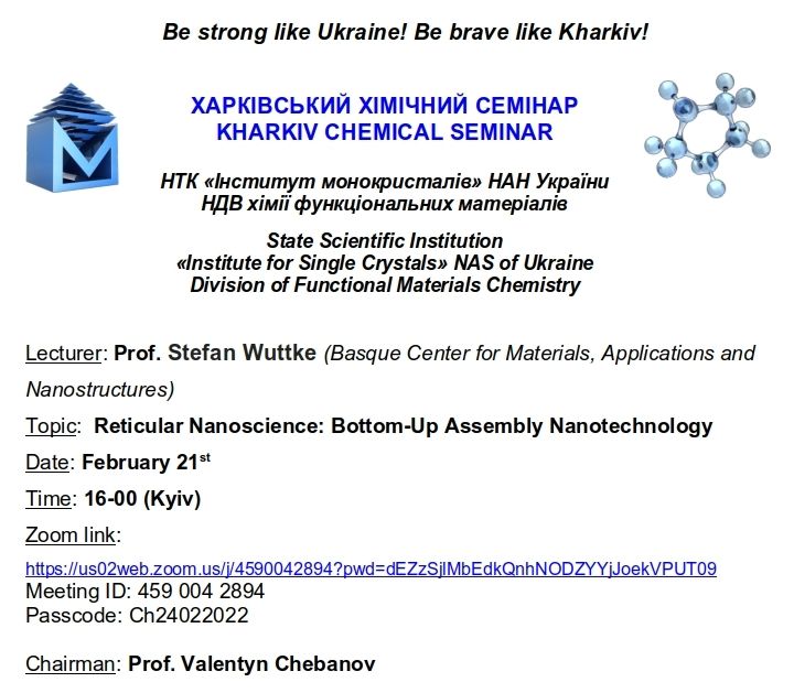wuttkescience's tweet image. I gave today a talk for Ukrainian students of Kharkiv University. I am happy to support the education in Ukraine in this unprecedented time in any way. The strength with which Ukrainians fight to continue doing science in spite of all is truly inspirational. #ScienceForUkraine