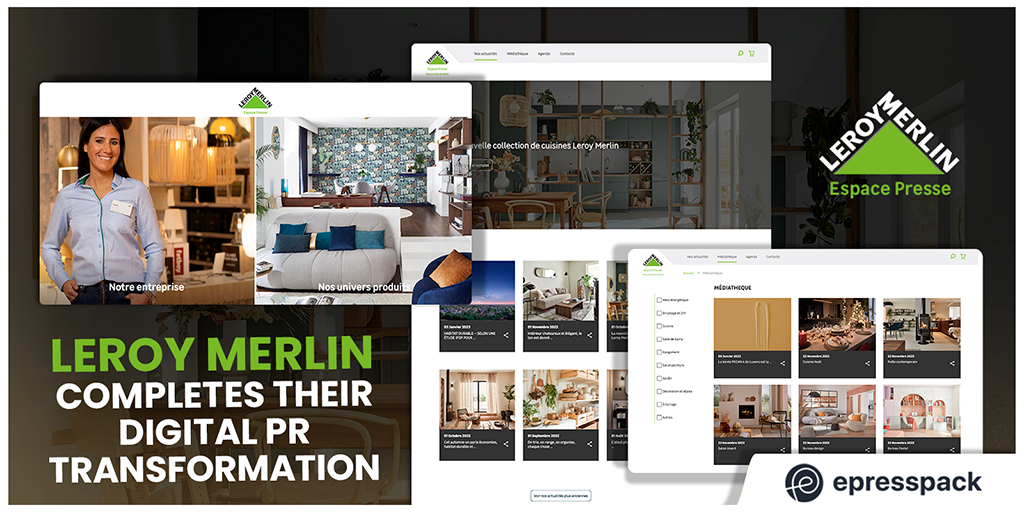The new <a href="/LeroyMerlin/">fruitis</a> media #newsroom is now live! From company information to the latest news on their products, the #newsroom includes #Pressreleases, newsletters, and a full media library, simplifying the journey of retail #journalists and improving engagement!