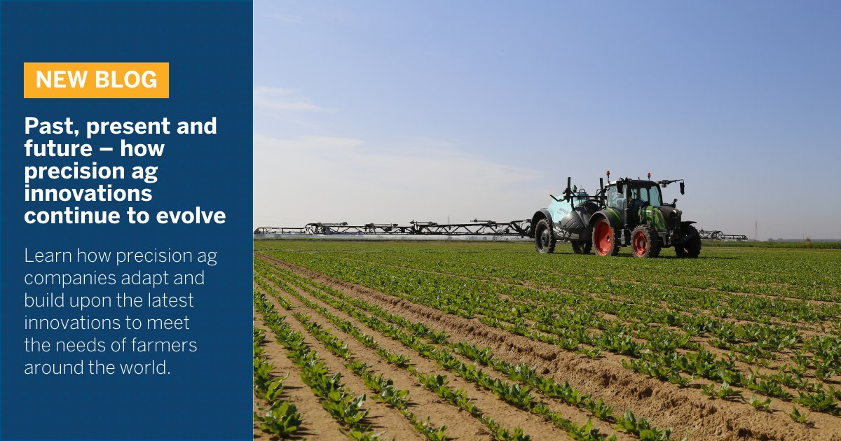 ptx_trimble's tweet photo. Over the last 20+ years, precision technology has evolved to meet the needs of farmers around the world – and that isn't changing any time soon. Check out our latest blog post to learn more: https://t.co/JkMSkQMwZu https://t.co/2v4cYYN0SD