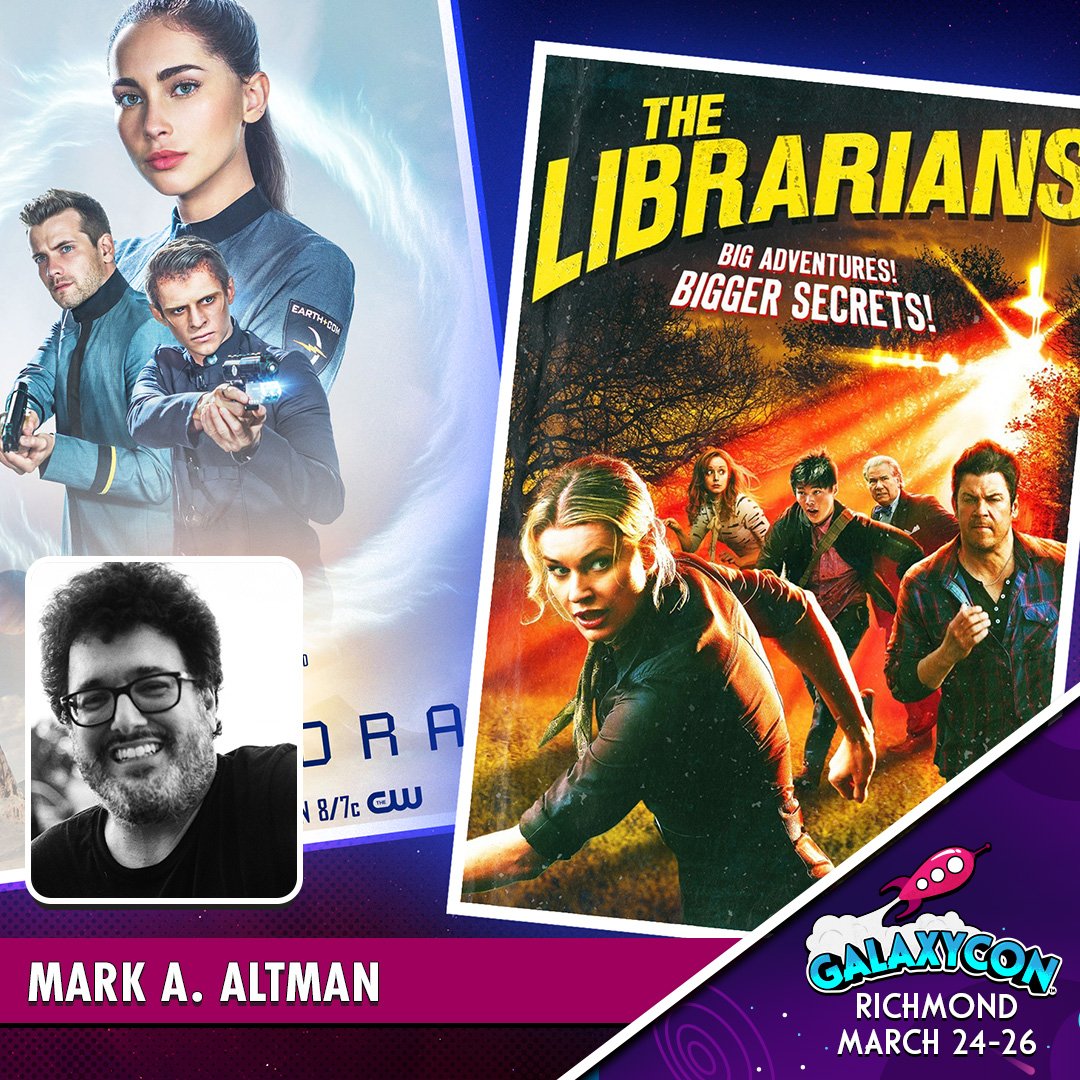 Meet @MarkAAltman at GalaxyCon Richmond! March 24-26, 2023 at the Greater Richmond Convention Center!
 
Find Out More: galaxycon.info/maltmanrvatw

#GalaxyConRichmond #GalaxyCon #Richmond #MarkAAltman #IngloriousTreksperts #The430MoviePodcast #FreeEnterprise #Pandora #TheLibrarians