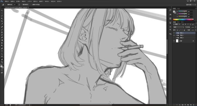 終於有點想法了 