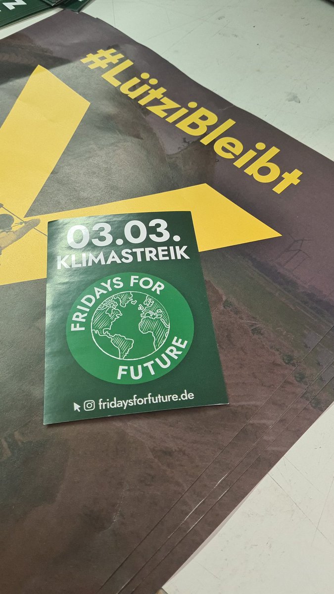 Nächste Woche Freitag am 03.03 ist der nächste globale Klimastreik. Auch in #Kiel sind wir wieder dabei.
Wir sehen uns um 14 Uhr am Exerzierplatz!