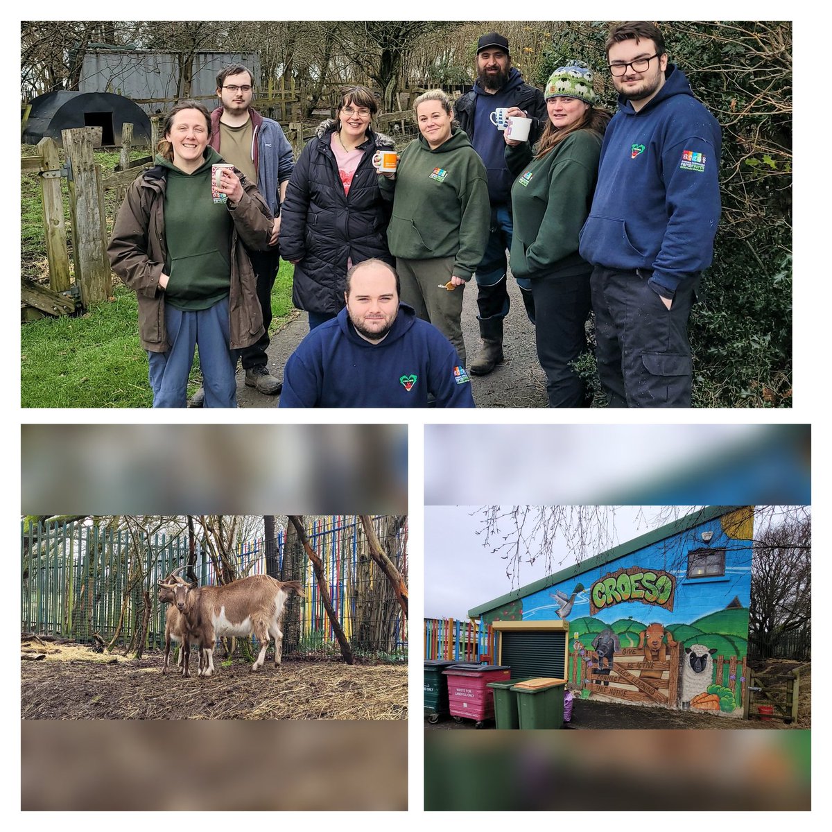 @swanseacommfarm thank you for your hospitality, lovely meeting you all. Looking forward to a successful collaboration with @BAMEMentalHS - let's get growing #ClimateAction
#LocalPlacesForNature 
@HeritageFundCYM 
@WGClimateChange 
@SwanseaCVS 
@cdpwales 
@SwanseaCouncil