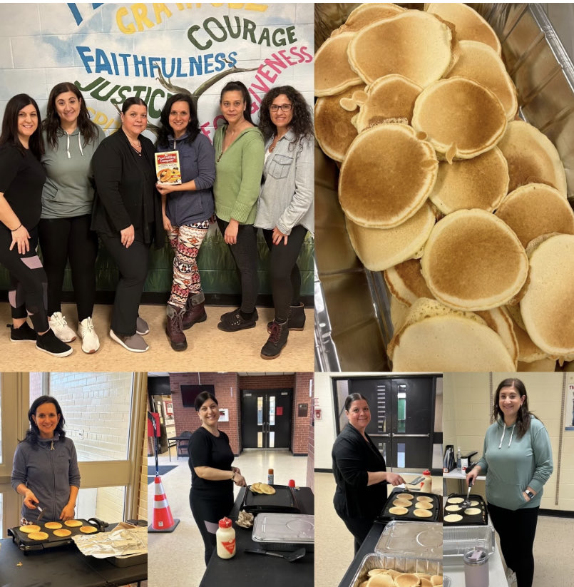 Thank you to our lovely CSPC for organizing and preparing pancakes for our students! We are grateful for the work that you continue to do! #shroveTuesday