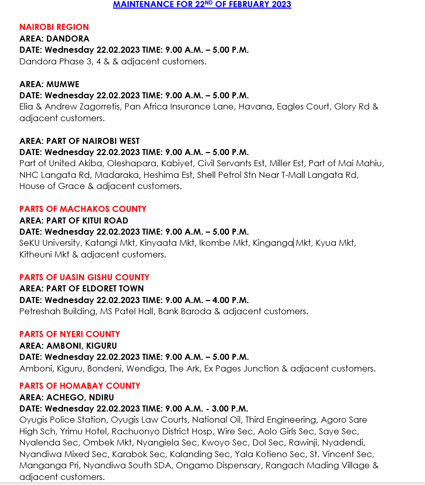 Kenya Power tweet media