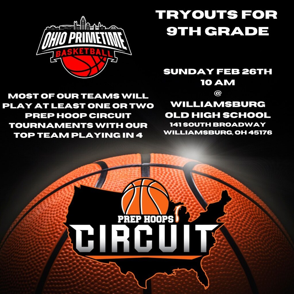 Sunday is our first high school tryouts!  Running for the tough stuff, we have committed to the Prep Hoops Circuit. Come along for the journey, you'll leave a better basketball player!

ift.tt/cY8Apbf 
 instagr.am/p/Co7s0CprVUy/