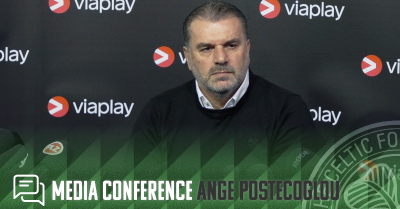 CelticFC's tweet photo. Today's full media conference with Ange Postecoglou from Hampden Park is now available on our official YouTube channel 🎙

#CELRAN | #ViaplayCup | #COYBIG🍀