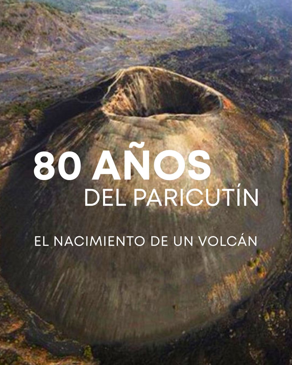 ERN_Riesgos's tweet photo. 80 años del nacimiento del #VolcánParicutín. 🗻 Conoce los #datos específicos sobre este impresionante evento. Lee la nota completa en: https://t.co/10XUcDKQ0I Infórmate y comparte. 

#ERN #noticiasdesastresnaturales #prevencion #desastresnaturalez #noticiasmexico https://t.co/BCOEKYU0i9
