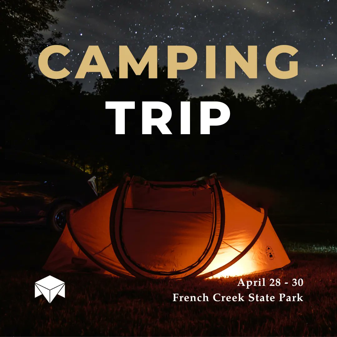 thetablephilly's tweet photo. SAVE THE DATE!
We are planning a group camping trip for Friday, April 28 through Sunday, April 30. Registration will open soon. Save the date! https://t.co/L50UzOj1rS