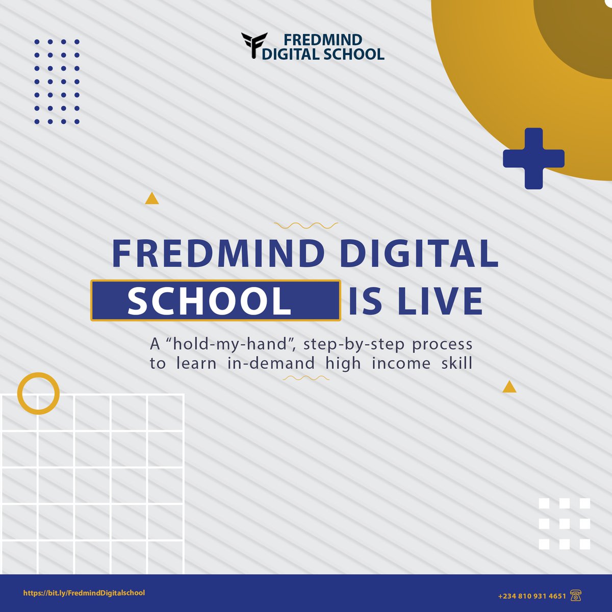 fredmindschool's tweet photo. Hey Tech Bro & Sis
Welcome to school.
We Teach Tech & Digital Skills Here
Equip Yourself for a World of Opportunities
Grab Your Seat & Get a Chilled Drink.
Letβs Learn and Earn.
#FREDMIND
#FREDMINDDIGITAL
#FREDMINDSCHOOL
#TECH #EDUTECH https://t.co/JKsQqPpaIz