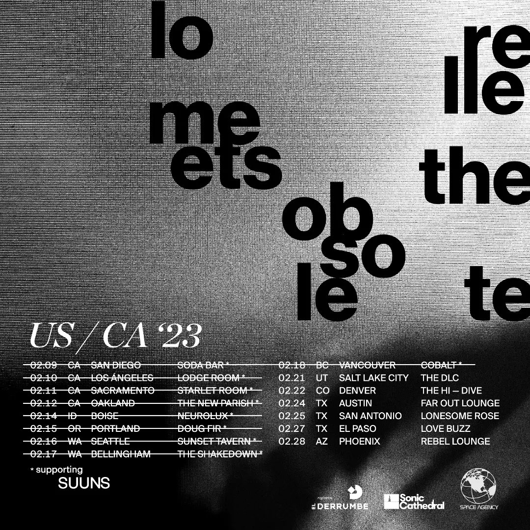 ObsoleteLorelle's tweet photo. The tour continues tonight in Salt Lake City at The DLC:

FEB 21 UT SALT LAKE CITY — THE DLC
FEB 22 CO DENVER — HI DIVE
FEB 24 TX AUSTIN — FAR OUT LOUNGE
FEB 25 TX SAN ANTONIO — LONESOME ROSE
FEB 27 TX EL PASO — LOVE BUZZ
FEB 28 AZ PHOENIX — REBEL LOUNGE https://t.co/Tu7samthyW