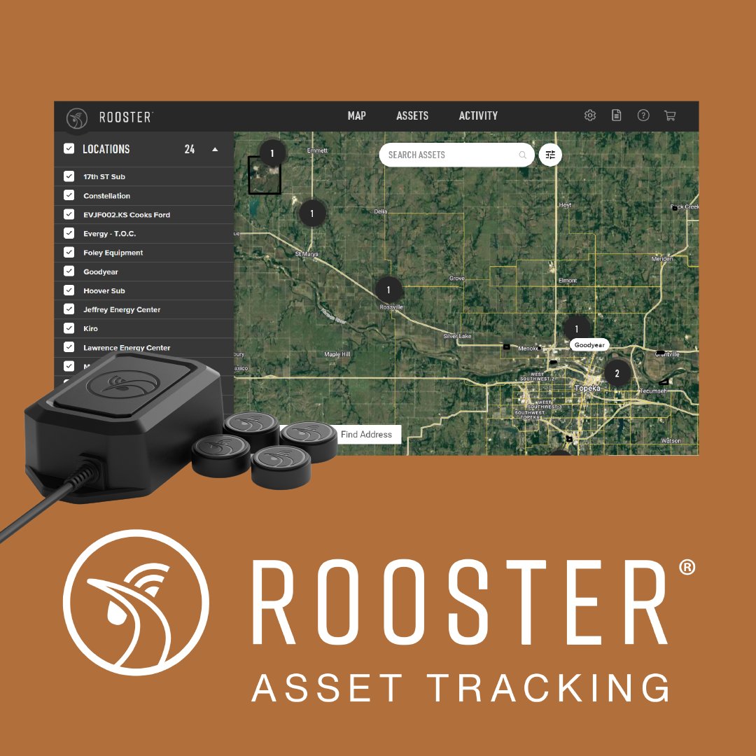 roostertracking's tweet photo. Struggling to keep track of equipment and tools on job sites? Rely on #RoosterAssetTracking to give you GPS location and activity data, so you always know where you left it, without leaving your desk (or truck).
Find out how Rooster simplifies your job: https://t.co/4Fyyy6l6Cq https://t.co/PmmxI1TfIo
