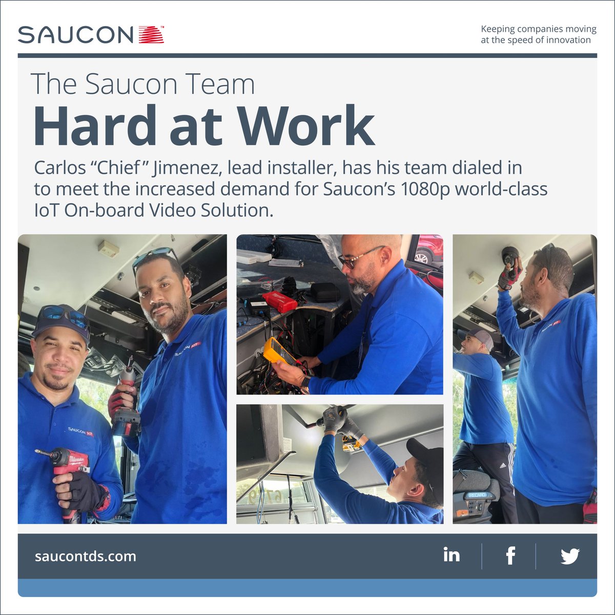 SauconIoT's tweet photo. #saucontech #sauconIoT #weknowbus #motorcoach #busindustry #safety #watchusgrow https://t.co/f8cGlUS5VT