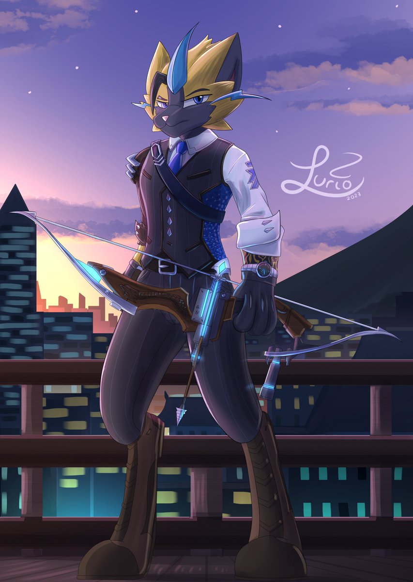 Zeraora as Hanzo!