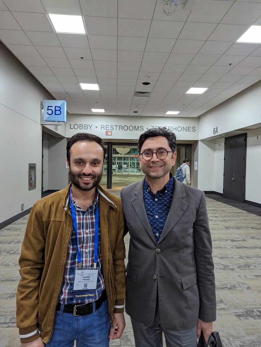 Hammad Farooq (@hammad_farooq_) on Twitter photo It was really inspiring to attend the talk of <a href="/ardemp/">Ardem Patapoutian</a> at #BPS2023 Big inspiration for young aspirants like me.
#phdchat <a href="/PhDVoice/">PhD Voice - Independently Run</a> #AcademicChatter It was really inspiring to attend the talk of <a href="/ardemp/">Ardem Patapoutian</a> at #BPS2023 Big inspiration for young aspirants like me.
#phdchat <a href="/PhDVoice/">PhD Voice - Independently Run</a> #AcademicChatter