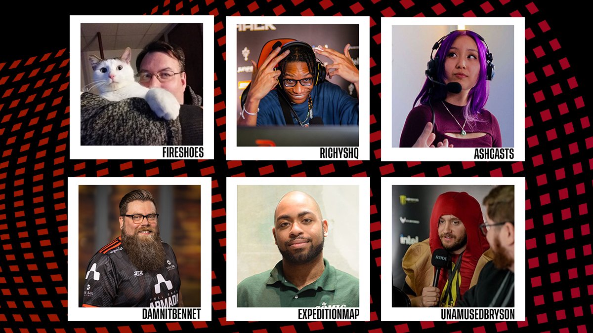 DreamHack's tweet image. Let's give a warm welcome to some of our #DHSAN23 Creators! 

⭐️Let us know who you'll be hanging out with when you join us at DreamHack San Diego⭐